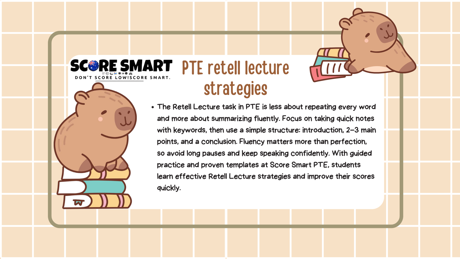 PTE Retell Lecture Strategies: How to Score High in Speaking